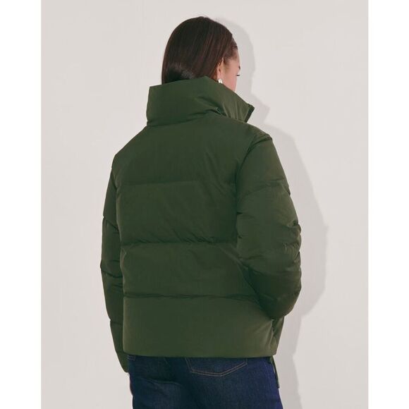 Everlane The Puffer Bomber Heavy Weight Down Puffer Jacket - Picture 3 of 11